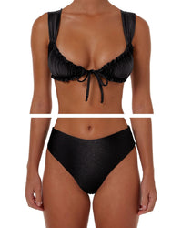 SHIMMER BLACK BIKINI - SIZE 18AU SET - 83