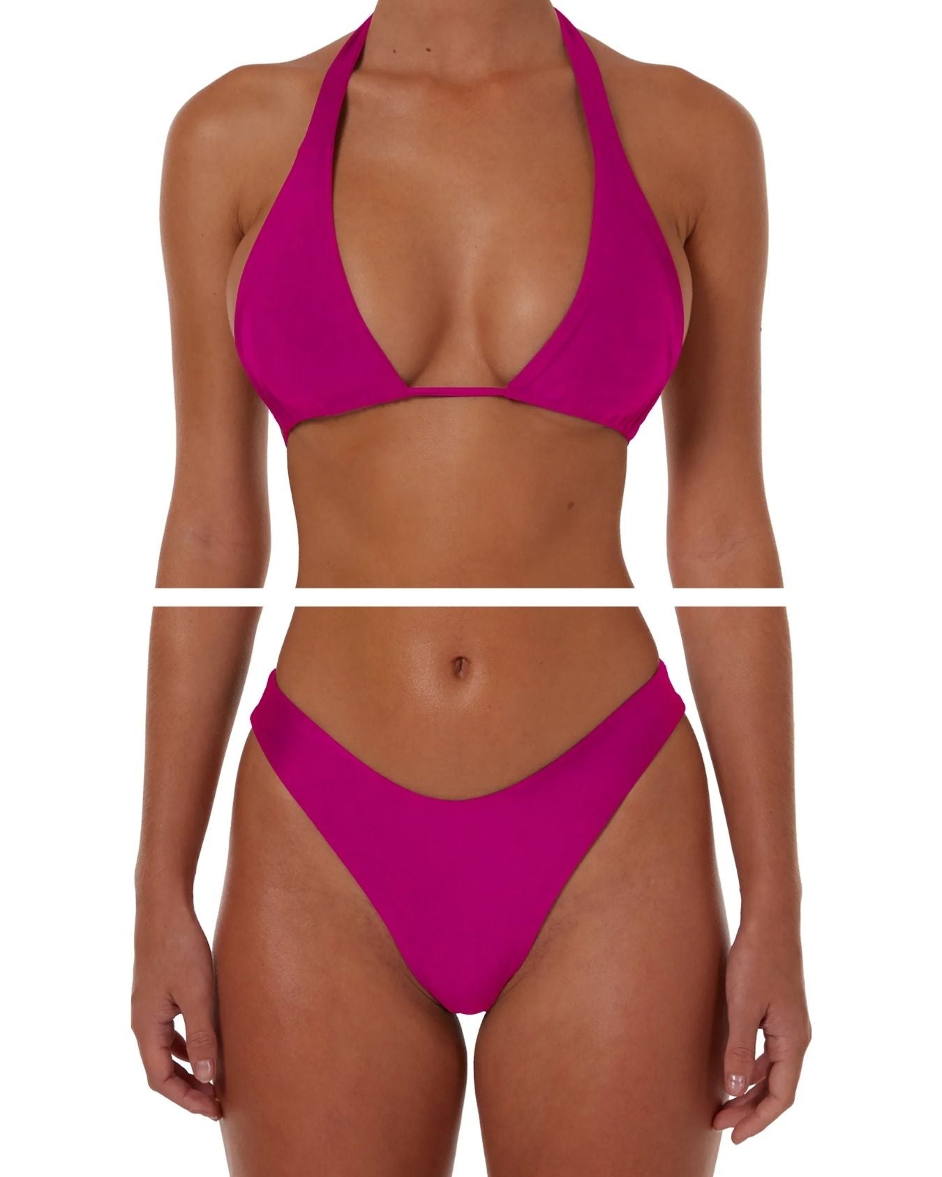 MATTE CHERRY BIKINI - SIZE 6AU SET - 139