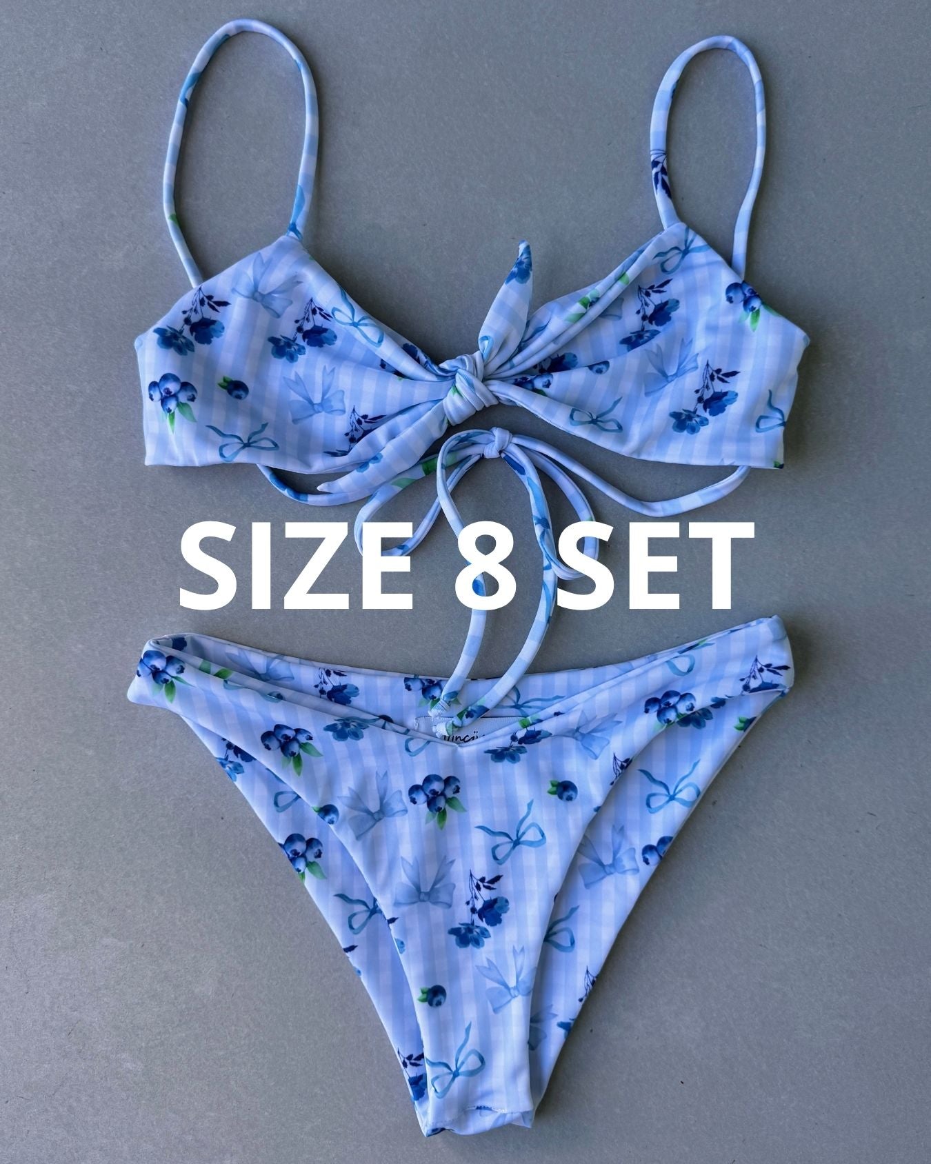 BLUEBERRY BIKINI - SIZE 8AU SET - 154