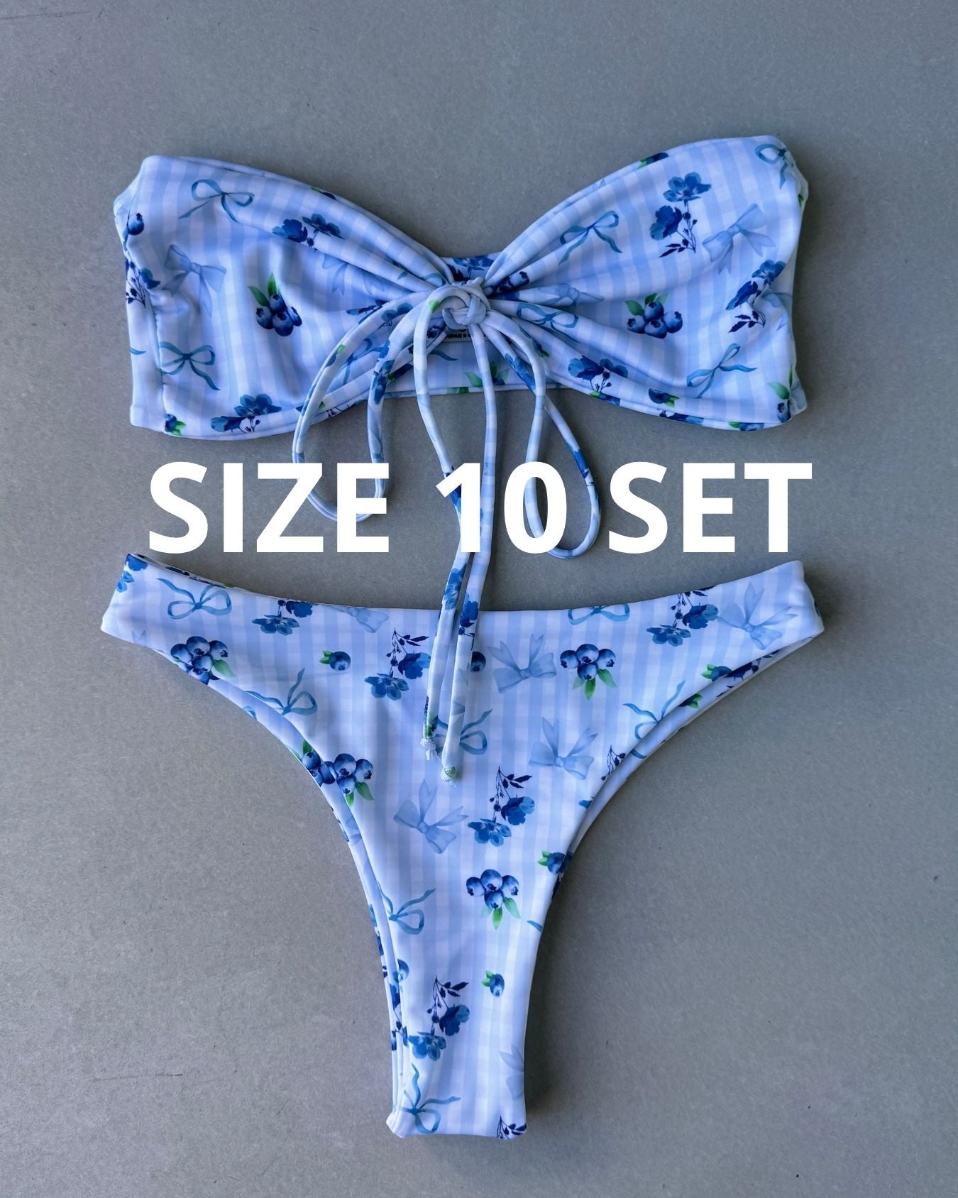 BLUEBERRY BIKINI - SIZE 10AU SET - 153