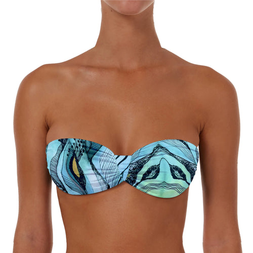 Bandeau Tie Up Top