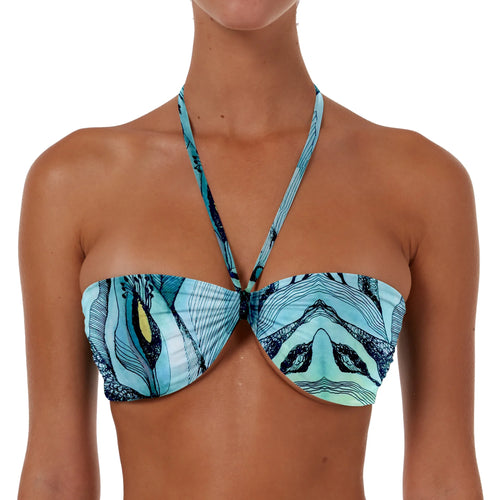 Bandeau Top With String