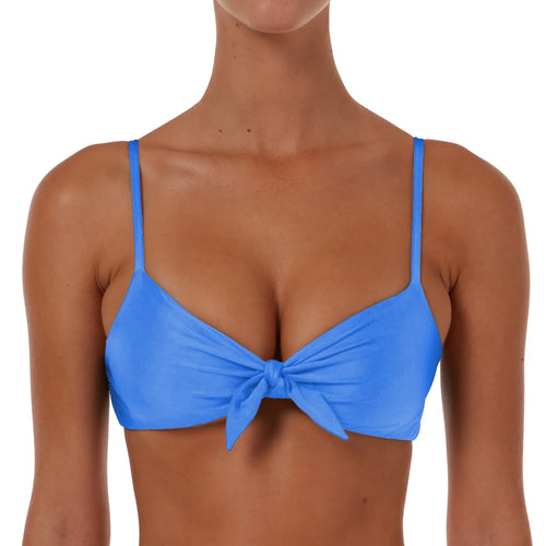 Drawstring Bow Tie Top