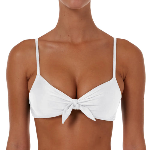Drawstring Bow Tie Top