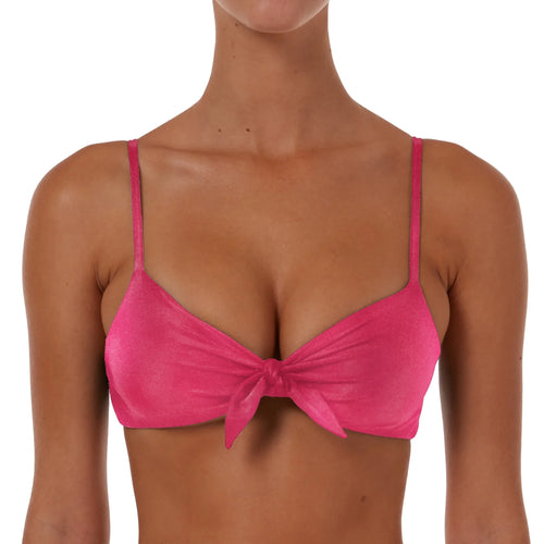 Drawstring Bow Tie Top