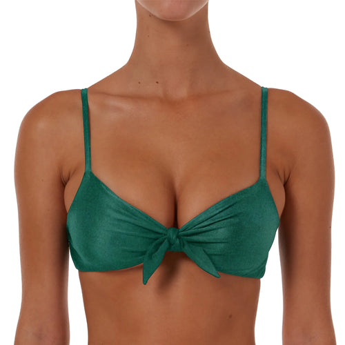 Drawstring Bow Tie Top