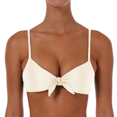 Drawstring Bow Tie Top