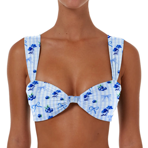 Ruched Detail Top With Wide Straps