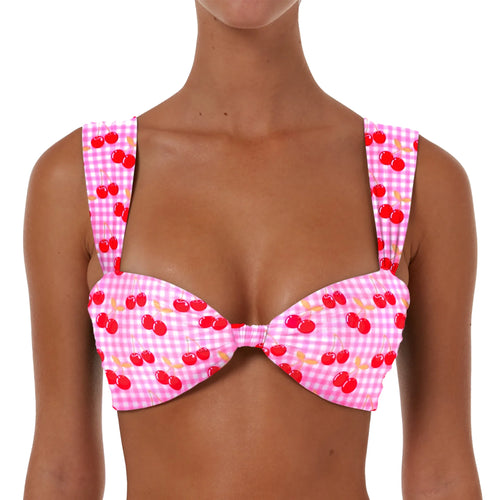 Ruched Detail Top With Wide Straps