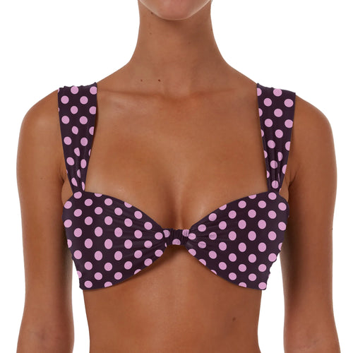 Ruched Detail Top With Wide Straps