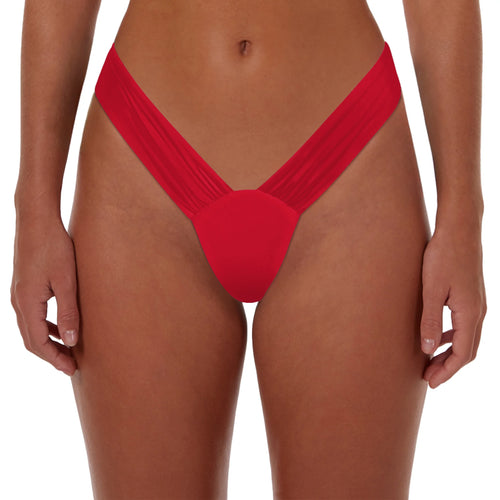 Ruched high bottoms