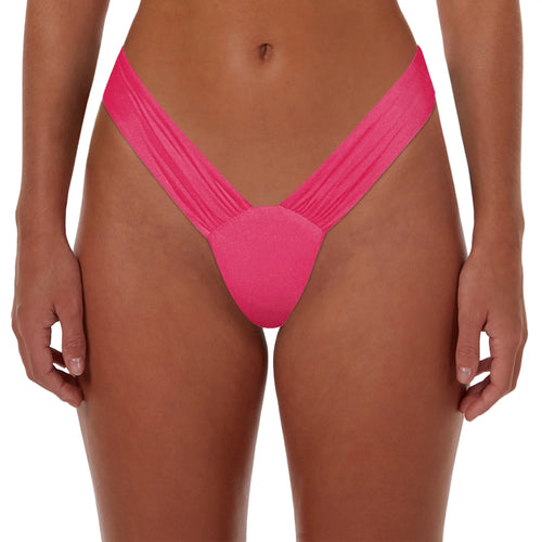 Ruched high bottoms