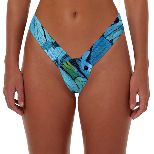 Ruched high bottoms