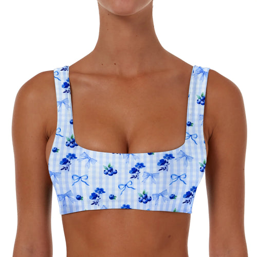 Ruched Square Crop Top