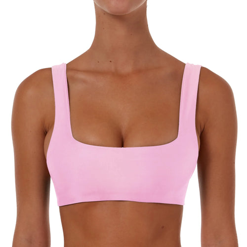 Ruched Square Crop Top