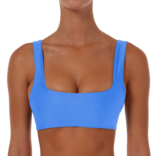 Ruched Square Crop Top
