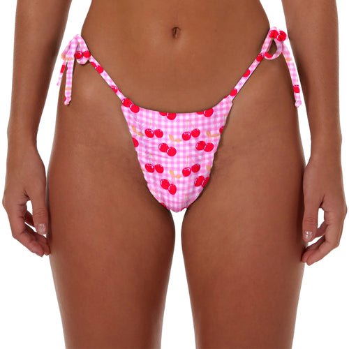 Ruched String Bottoms