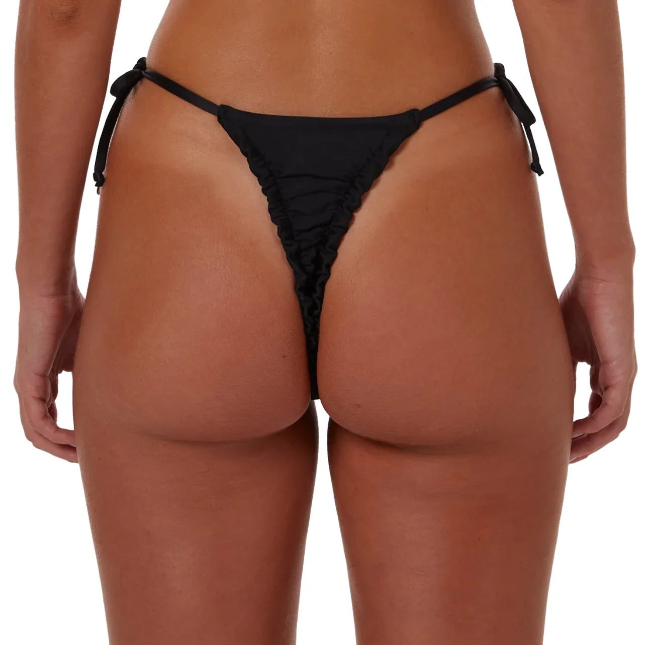 Ruched String Bottoms