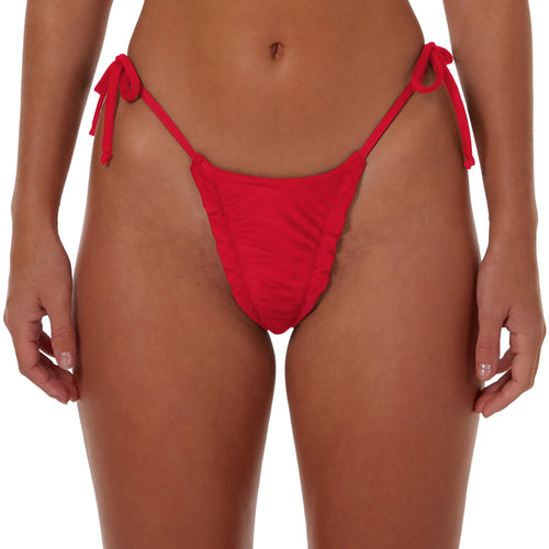 Ruched String Bottoms