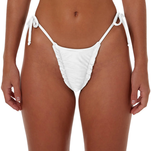 Ruched String Bottoms
