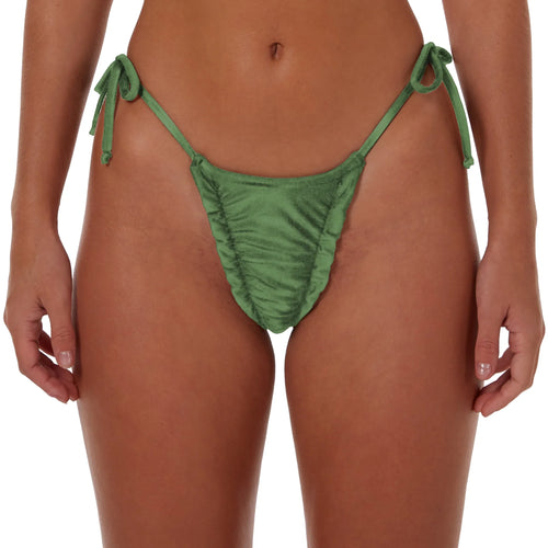 Ruched String Bottoms