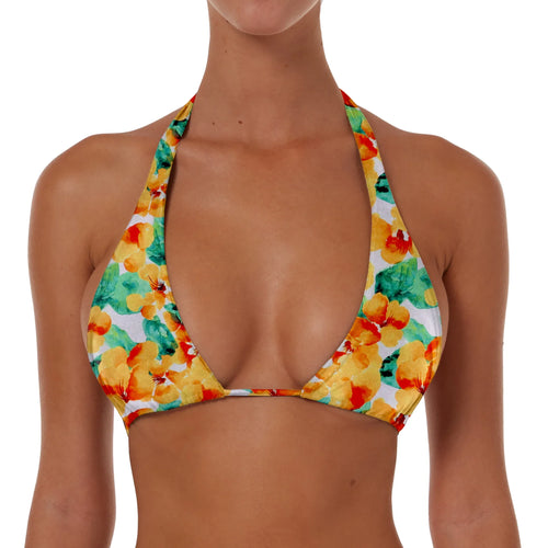 String Tie Halter Top
