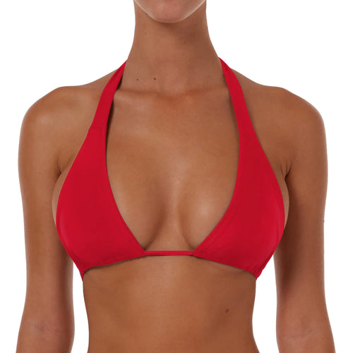 String Tie Halter Top