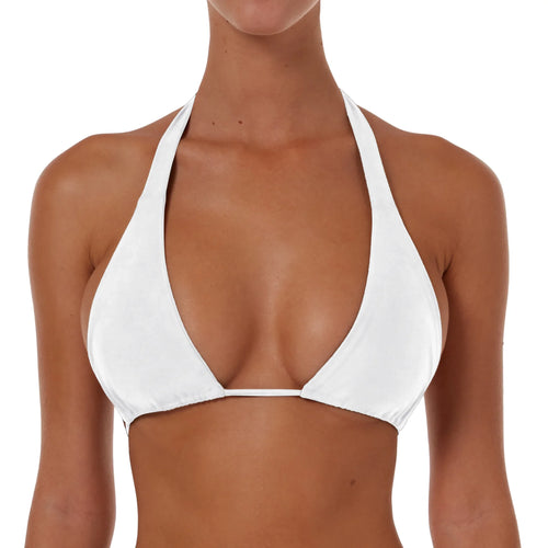 String Tie Halter Top