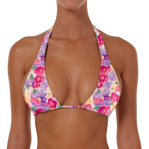 String Tie Halter Top