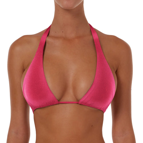String Tie Halter Top