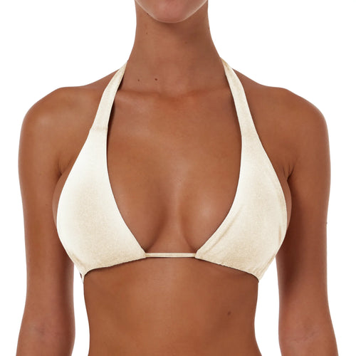 String Tie Halter Top