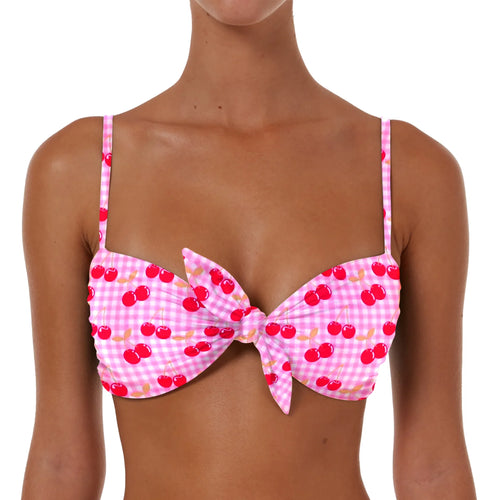 Tie Up Bow Top With Straps