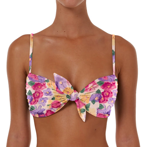 Tie Up Bow Top With Straps