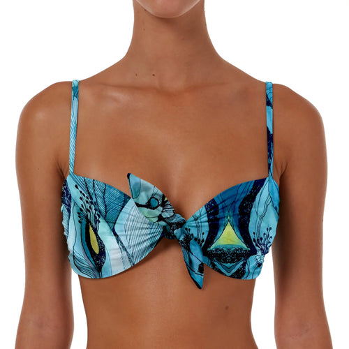Tie Up Bow Top With Straps